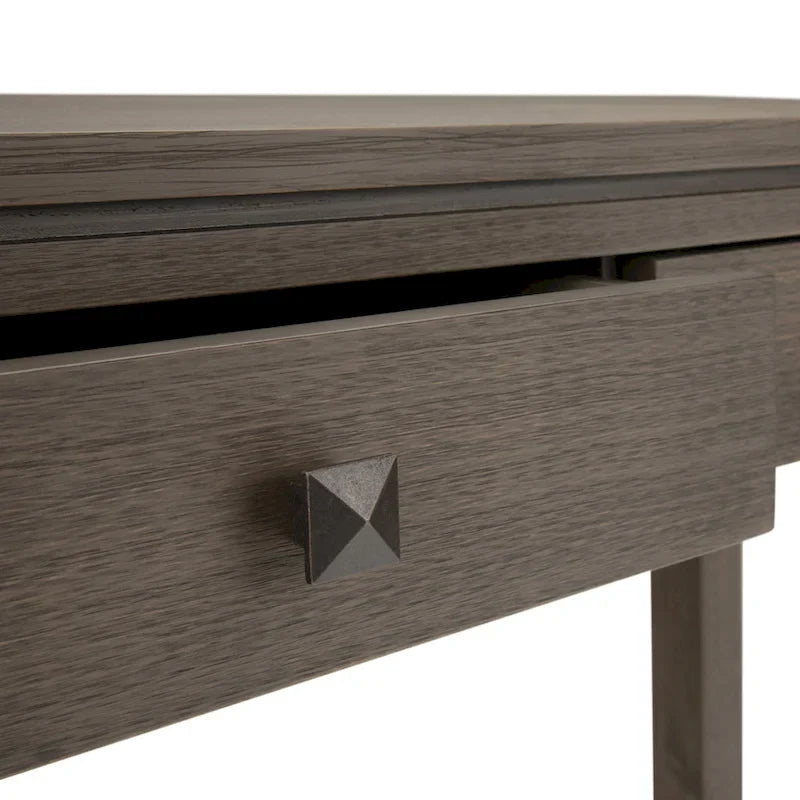 WYNDENHALL Essex Table console/table de canapé contemporaine en BOIS MASSIF de 38 pouces de large - 38 pouces de large