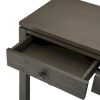 WYNDENHALL Essex Table console/table de canapé contemporaine en BOIS MASSIF de 38 pouces de large - 38 pouces de large