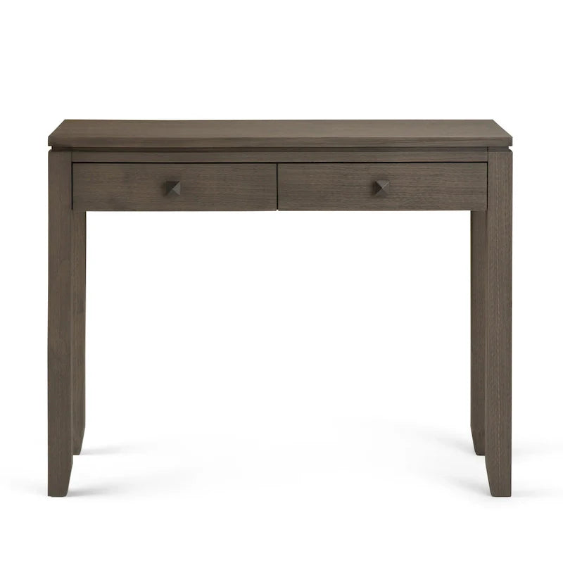 WYNDENHALL Essex Table console/table de canapé contemporaine en BOIS MASSIF de 38 pouces de large - 38 pouces de large