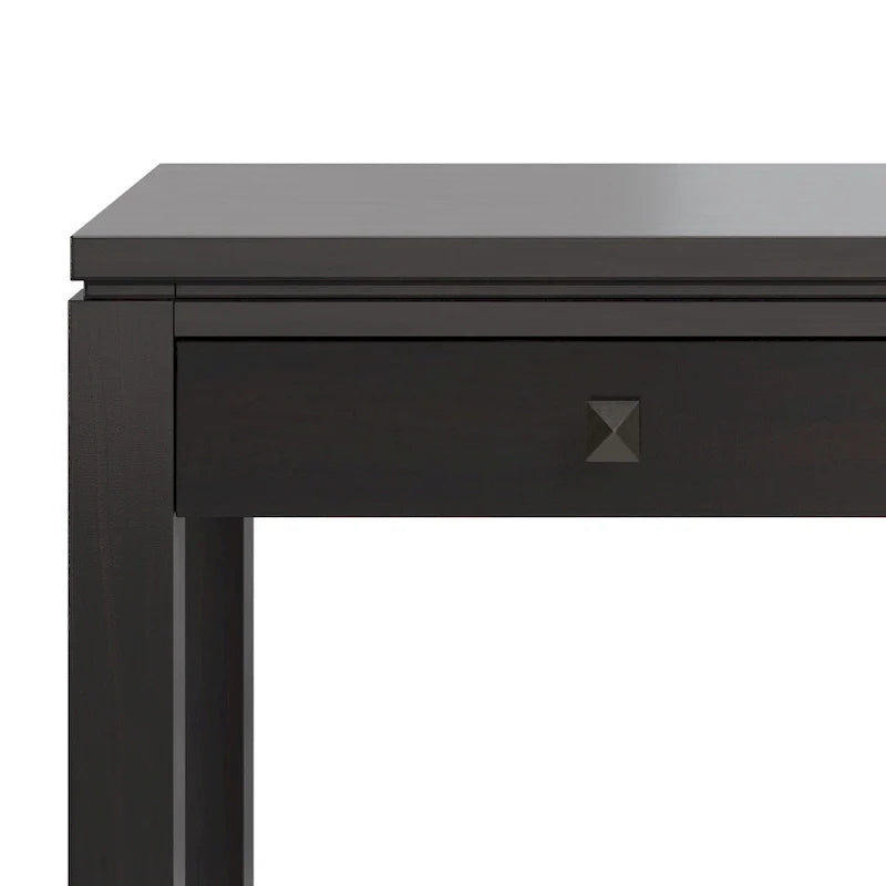 WYNDENHALL Essex Table console/table de canapé contemporaine en BOIS MASSIF de 38 pouces de large - 38 pouces de large