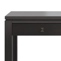 WYNDENHALL Essex Table console/table de canapé contemporaine en BOIS MASSIF de 38 pouces de large - 38 pouces de large