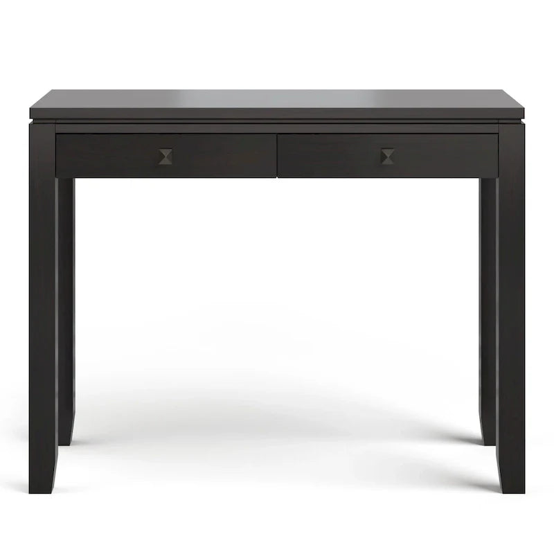 WYNDENHALL Essex Table console/table de canapé contemporaine en BOIS MASSIF de 38 pouces de large - 38 pouces de large