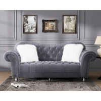 Canapé Chesterfield Américain Classique de Luxe à Dossier Capitonnage