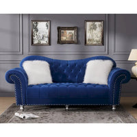 Canapé Chesterfield Américain Classique de Luxe à Dossier Capitonnage