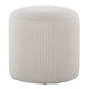 Le pouf rond Alayna 16 de Curated Nomad
