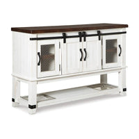 Signature Design By Ashley Valebeck Buffet de salle à manger blanc