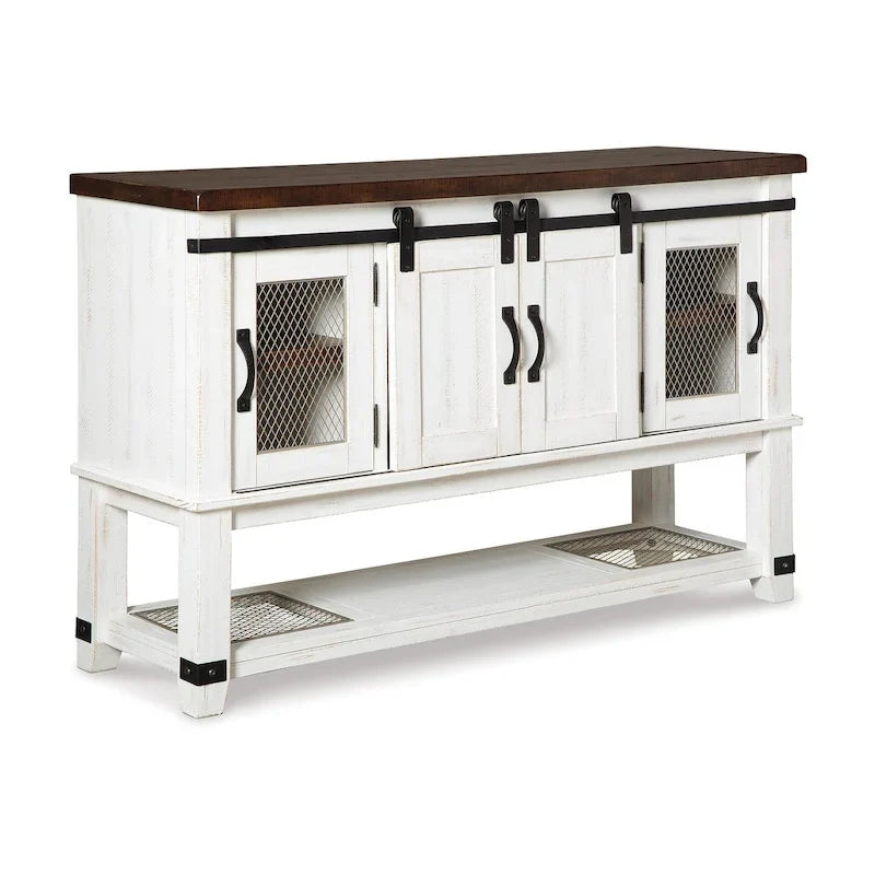 Signature Design By Ashley Valebeck Buffet de salle à manger blanc
