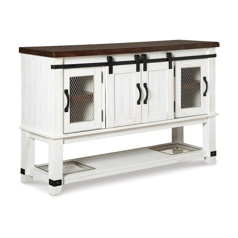 Signature Design By Ashley Valebeck Buffet de salle à manger blanc