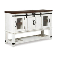 Signature Design By Ashley Valebeck Buffet de salle à manger blanc