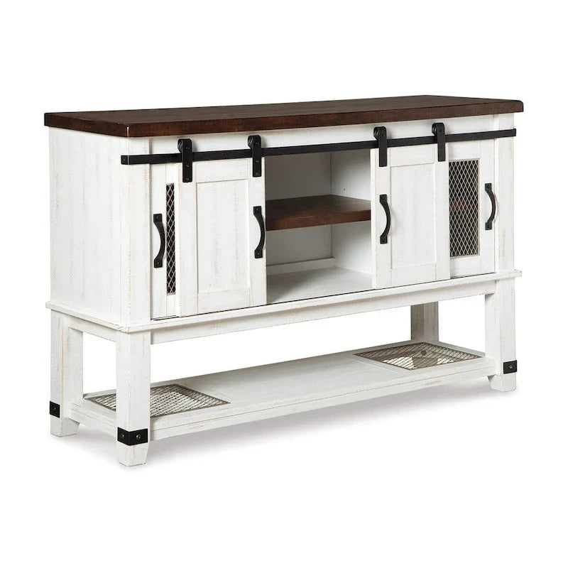 Signature Design By Ashley Valebeck Buffet de salle à manger blanc