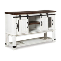 Signature Design By Ashley Valebeck Buffet de salle à manger blanc