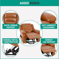 Fauteuil inclinable électrique avec fonction releveur, canapé, fauteuil releveur électrique télécommandé, fauteuils releveurs électriques confortables pour personnes âgées