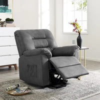 Fauteuil inclinable électrique avec fonction releveur, canapé, fauteuil releveur électrique télécommandé, fauteuils releveurs électriques confortables pour personnes âgées
