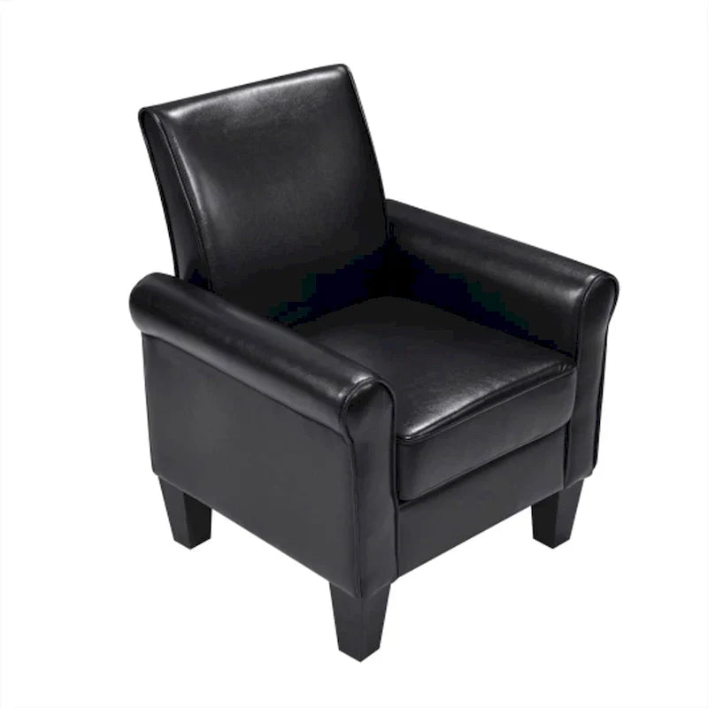 Fauteuils d'appoint, Fauteuil de salon confortable, Fauteuil en cuir PU