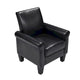 Fauteuils d'appoint, Fauteuil de salon confortable, Fauteuil en cuir PU