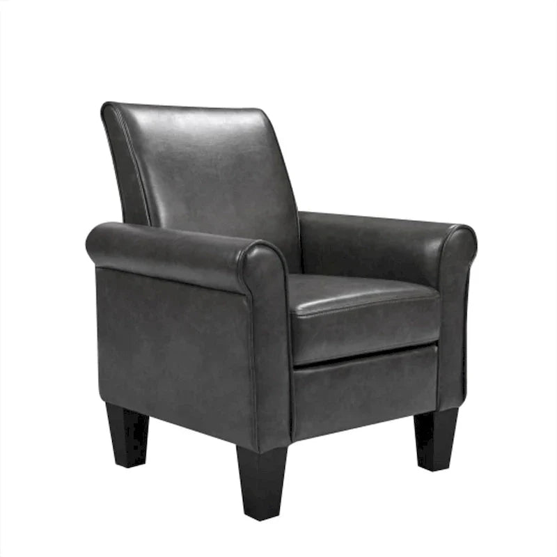 Fauteuils d'appoint, Fauteuil de salon confortable, Fauteuil en cuir PU