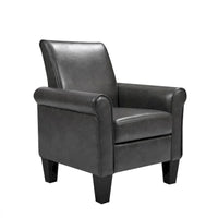 Fauteuils d'appoint, Fauteuil de salon confortable, Fauteuil en cuir PU
