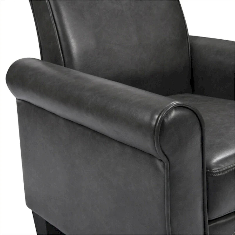 Fauteuils d'appoint, Fauteuil de salon confortable, Fauteuil en cuir PU