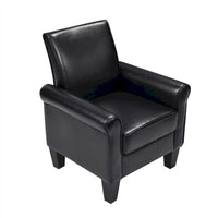 Fauteuils d'appoint, Fauteuil de salon confortable, Fauteuil en cuir PU
