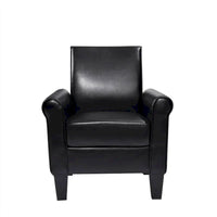 Fauteuils d'appoint, Fauteuil de salon confortable, Fauteuil en cuir PU