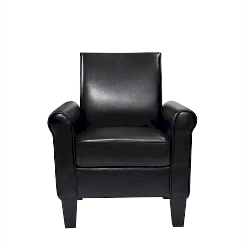 Fauteuils d'appoint, Fauteuil de salon confortable, Fauteuil en cuir PU