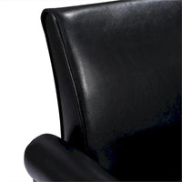 Fauteuils d'appoint, Fauteuil de salon confortable, Fauteuil en cuir PU