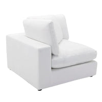 Canapé sectionnel modulaire 5 pièces contemporain garni de plumes Roundhill Furniture Rivas
