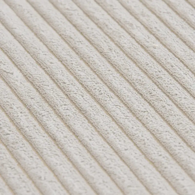 Grand Canapé Sectionnel Modulable Réversible 141.73 pouces en Velours Côtelé Forme L avec Pouf et Coussin