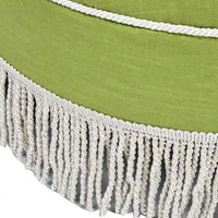 Pouf d'appoint rond rembourré Yolanda 24