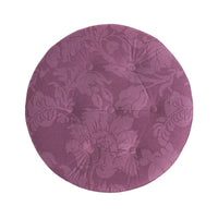 Pouf d'appoint rond rembourré Yolanda 24