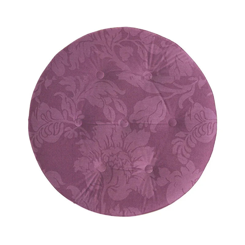 Pouf d'appoint rond rembourré Yolanda 24