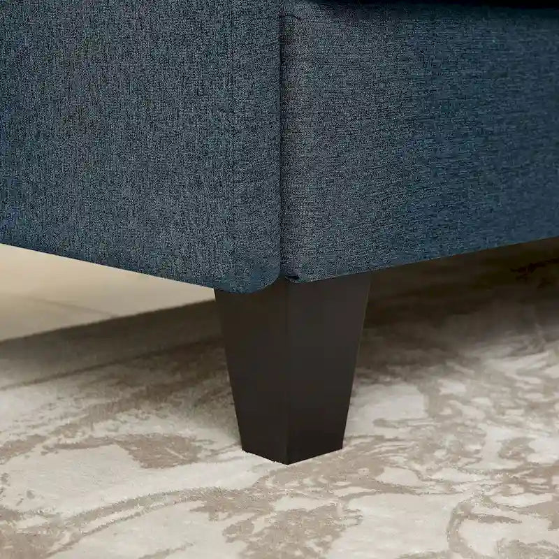 Canapé Sectionnel Forme L 86.22 pouces avec Poches de Rangement Latérales