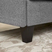 Canapé Sectionnel Forme L 86.22 pouces avec Poches de Rangement Latérales