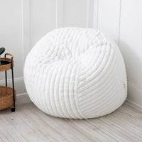 Jaxx Saxx 5 Foot Pouf Géant pour Adultes avec Housse Amovible, Fourrure Mondo