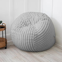 Jaxx Saxx 5 Foot Pouf Géant pour Adultes avec Housse Amovible, Fourrure Mondo