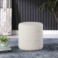 HomePop Pouf Rond Rembourré