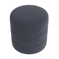 HomePop Pouf Rond Rembourré