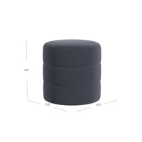 HomePop Pouf Rond Rembourré