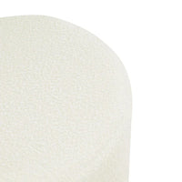 HomePop Pouf Rond Rembourré