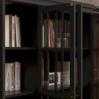 Buffet Armoire de Rangement Étagère Bibliothèque Meuble de Présentation Élégant