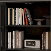 Buffet Armoire de Rangement Étagère Bibliothèque Meuble de Présentation Élégant