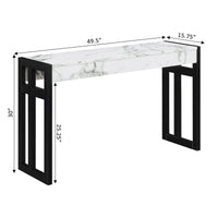 Console de table Monterey de Convenience Concepts