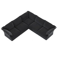 Canapé Sectionnel Forme L Moderne Rembourré Modulable