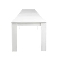 Table à manger extensible multifonctionnelle en bois