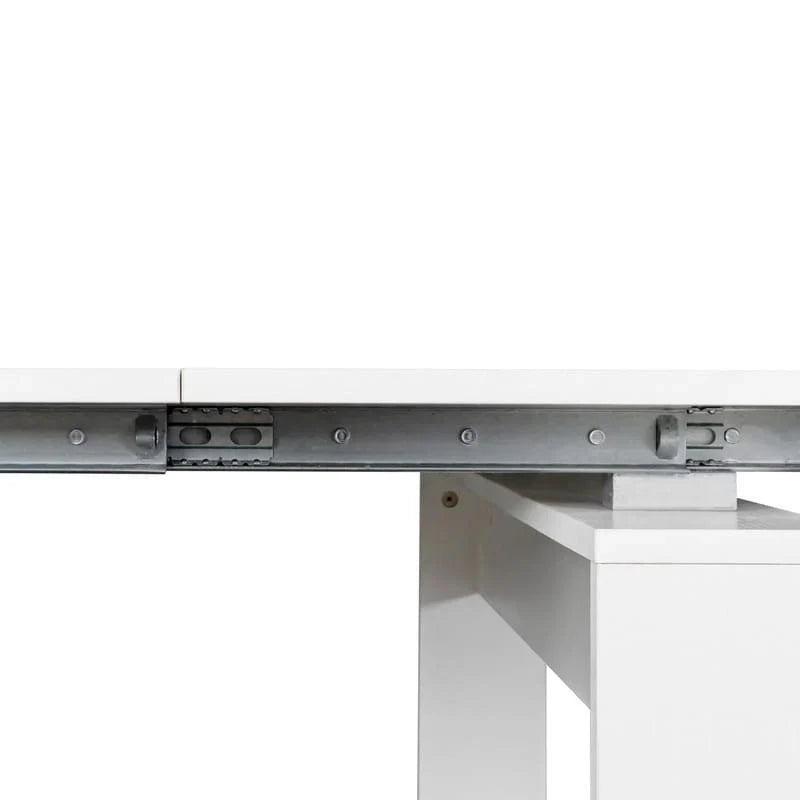 Table à manger extensible multifonctionnelle en bois