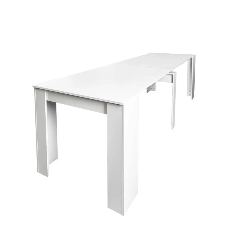 Table à manger extensible multifonctionnelle en bois