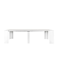 Table à manger extensible multifonctionnelle en bois