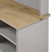Vestiaire en bois Corona gris