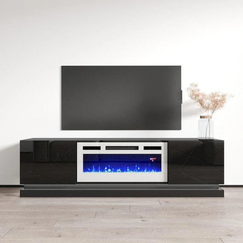 Meuble TV avec cheminée électrique Shu WH-EF 71