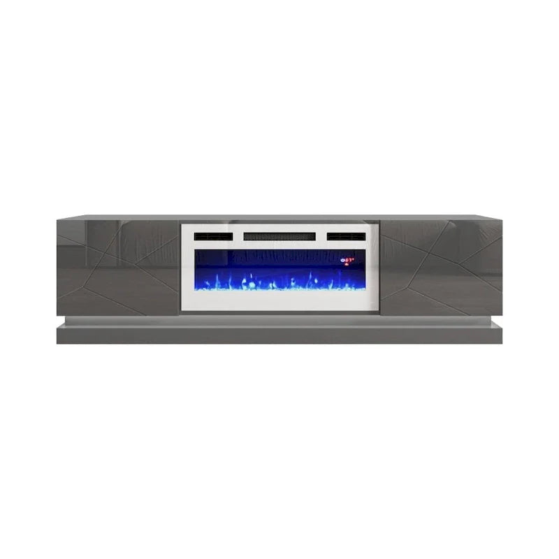 Meuble TV avec cheminée électrique Shu WH-EF 71